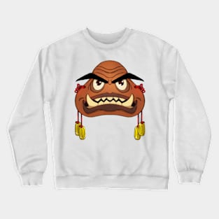 Mushroom Monster Kabuki Mask Crewneck Sweatshirt